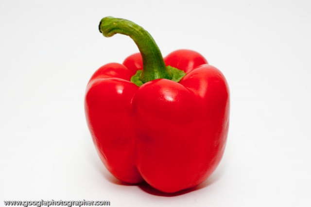 Red Pepper Product Photography